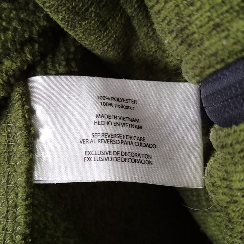 Orvis Mens XXL Green Heathered Sweater Fleece Full Zip Vest Outdoor Gorpcore - Picture 5 of 7